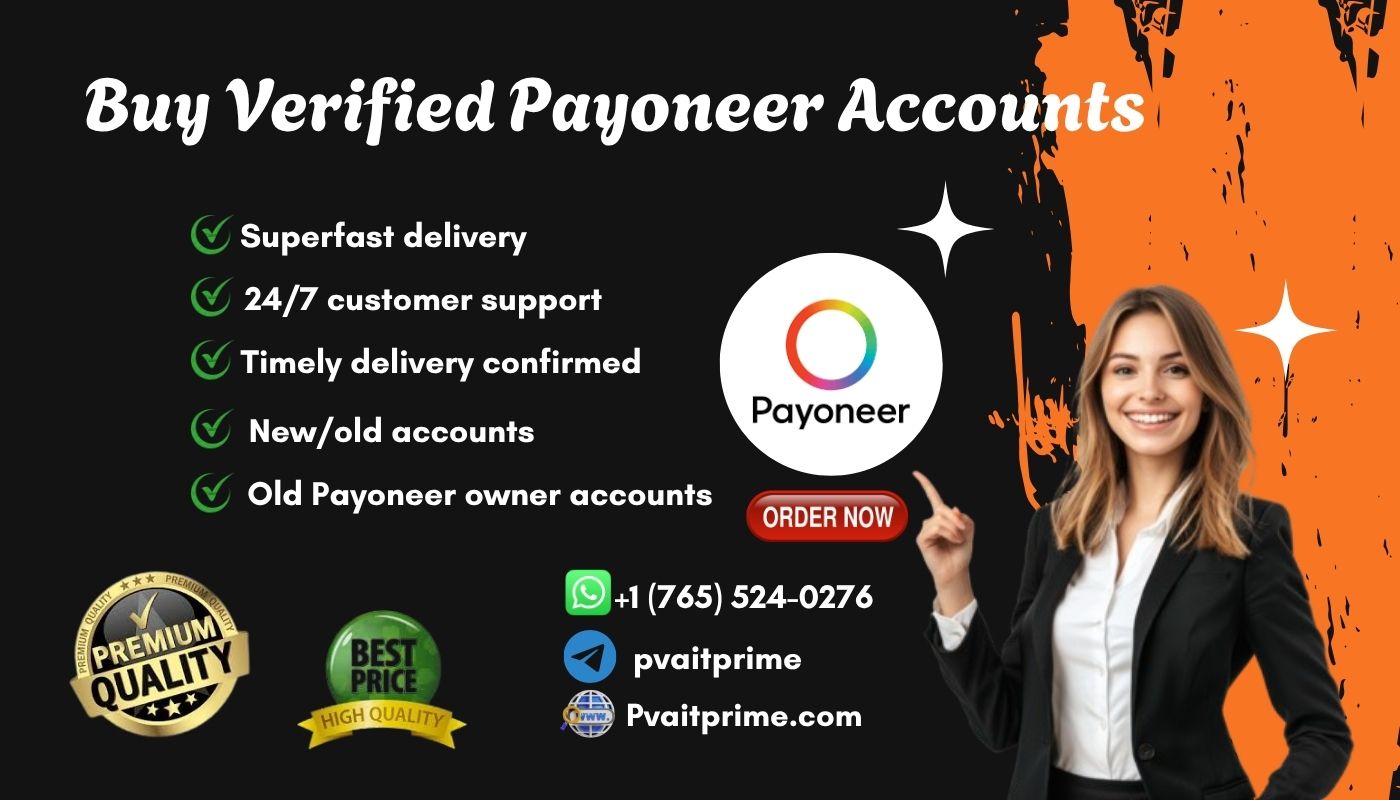 Buy Verified Payoneer Accounts - Safe 100%, Have Transactions Acc